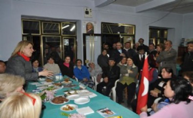 Köy ziyareti değil miting'